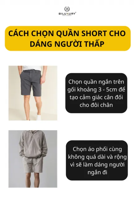 12 Cách phối đồ với quần short nam cho bạn thêm tự tin