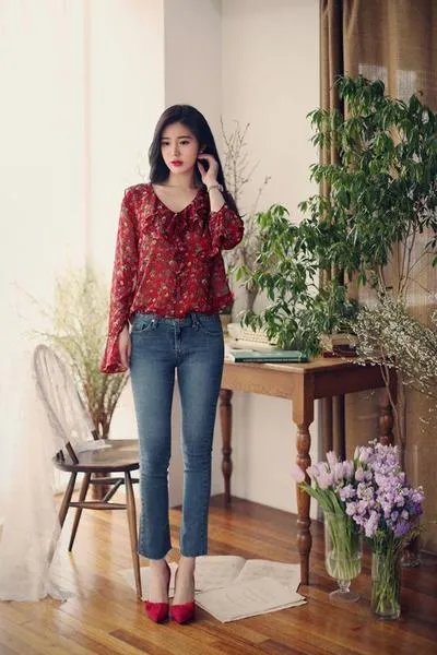 15+ kiểu phối đồ với quần jean từ skinny cho đến jean rách cho cô nàng đam mê thời trang