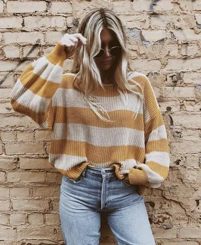 5 cách mix match sweater sành điệu cho nàng xuống phố