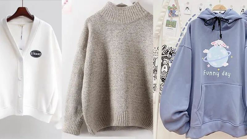 Áo sweater là gì? Gợi ý các cách phối đồ sành điệu với sweater