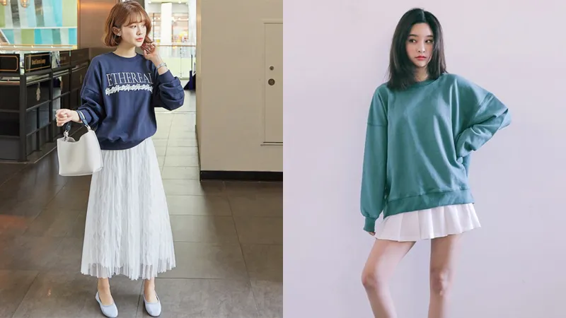 Áo sweater là gì? Gợi ý các cách phối đồ sành điệu với sweater