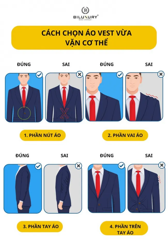 Cách Mặc Vest Nam Đúng Theo Phong Cách Lịch Lãm Chuẩn Men