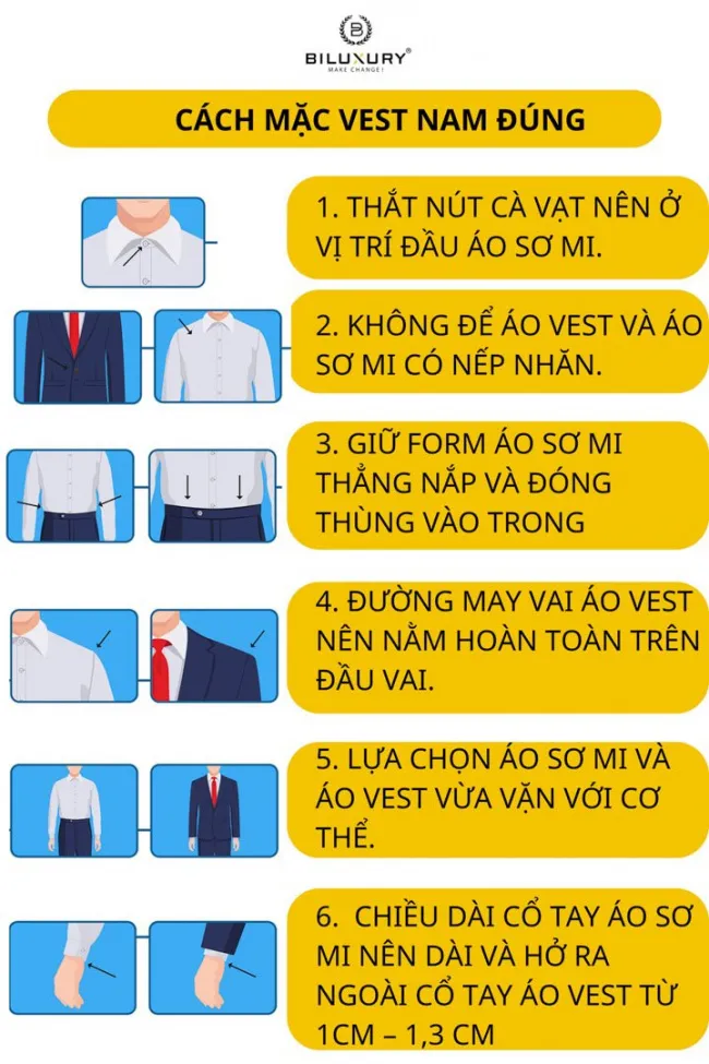 Cách Mặc Vest Nam Đúng Theo Phong Cách Lịch Lãm Chuẩn Men