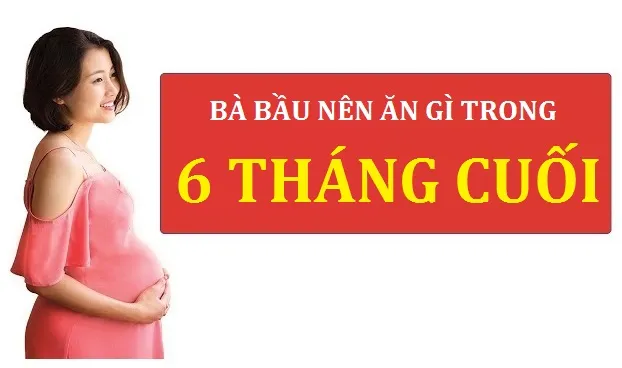 Chế độ dinh dưỡng cho bà bầu 3 tháng đầu – 6 tháng cuối