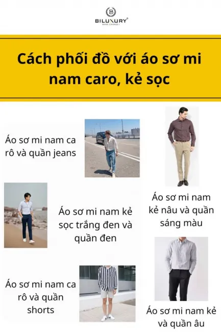 Gợi Ý 10+ Cách Phối Đồ Áo Sơ Mi Nam Lịch Lãm Điển Trai