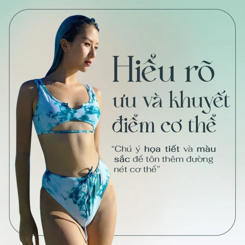 Học theo Quỳnh Anh Shyn cách mặc bikini xinh xẻo và tự tin nhất