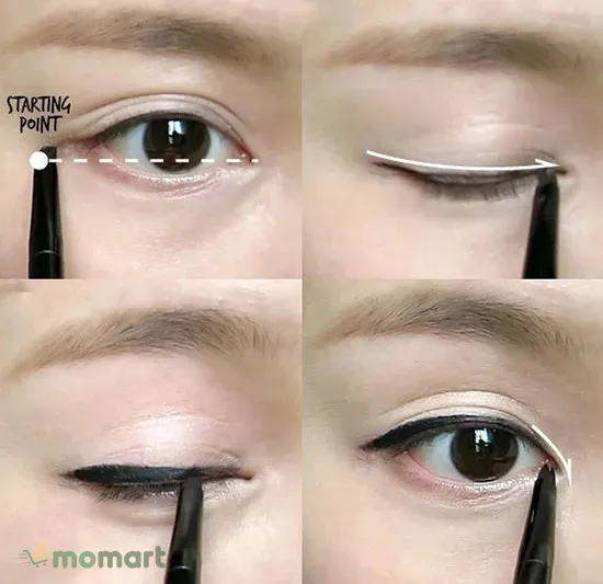 Hướng dẫn cách sử dụng eyeliner cho nàng mới bắt đầu