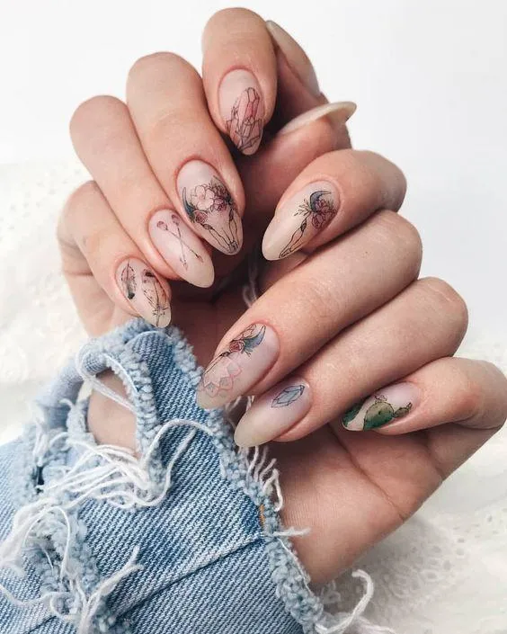 Muôn vàn mẫu nail đẹp “ngất ngây con gà tây” cho nàng điệu đà đi ăn cưới