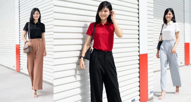 Nữ mặc quần tây mang giày gì để toát lên khí chất fashionista?