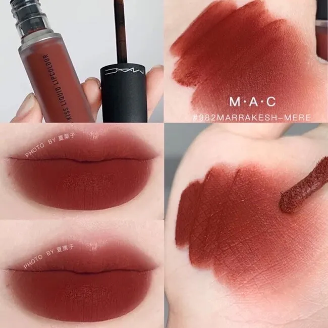 Review Bảng Màu Son Kem MAC Powder Kiss Liquid Lipcolour