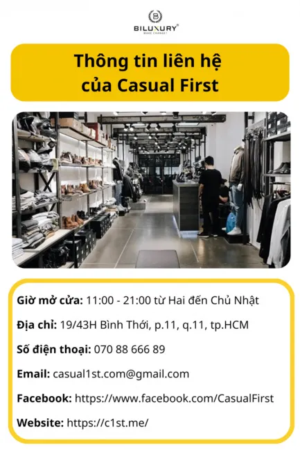 Top 12 shop áo thun nam đẹp, thương hiệu uy tín tại TPHCM