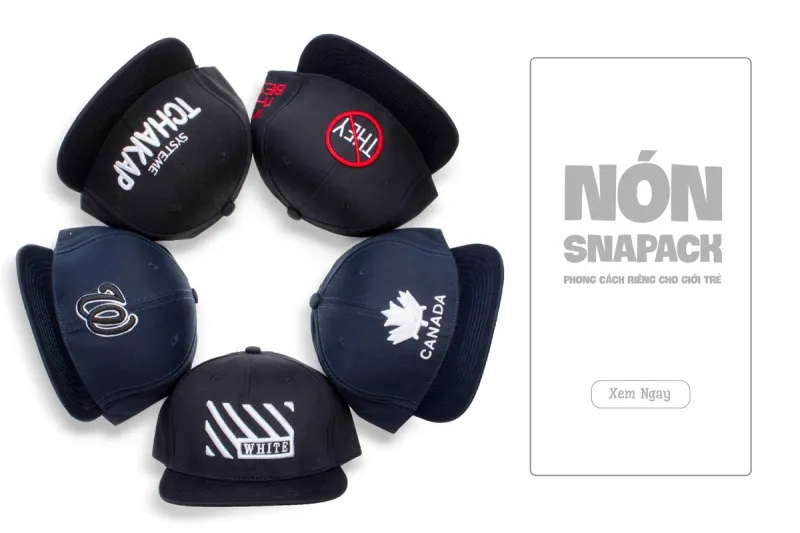 Top 7 Shop bán mũ snapback, mũ lưỡi trai đẹp nhất ở TP. Hồ Chí Minh