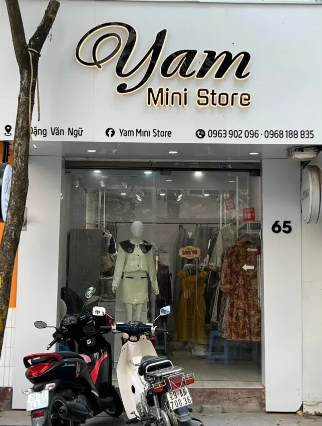 Top 8 Shop thời trang đẹp nhất phố Đặng Văn Ngữ, Hà Nội