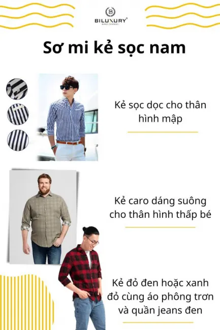 Top 9 loại áo sơ mi nam đẹp nhất và hot nhất