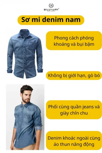 Top 9 loại áo sơ mi nam đẹp nhất và hot nhất