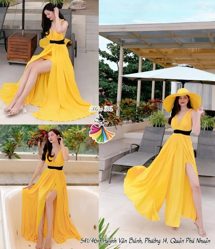 Top 9 Shop bán đầm maxi đẹp nhất ở TP.HCM