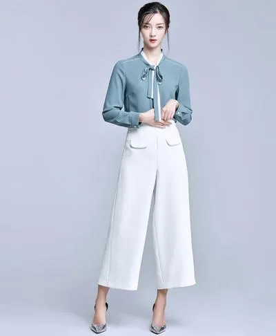 Tuyệt chiêu phối đồ với quần culottes trắng chắc chắn phải biết